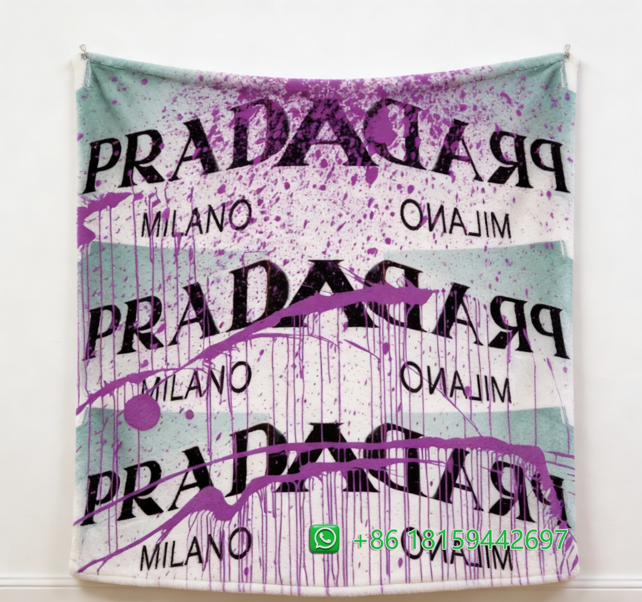 Prada Throw Blankets